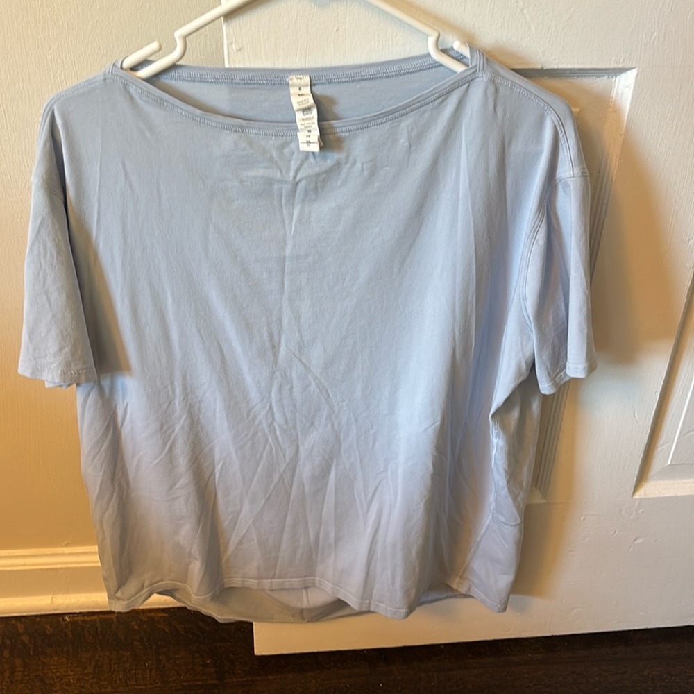lululemon athletica Short Sleeve Tee in Light Blue
